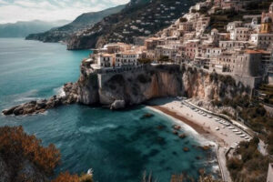 pantai amalfi italia