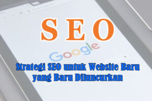 strategi seo untuk website baru