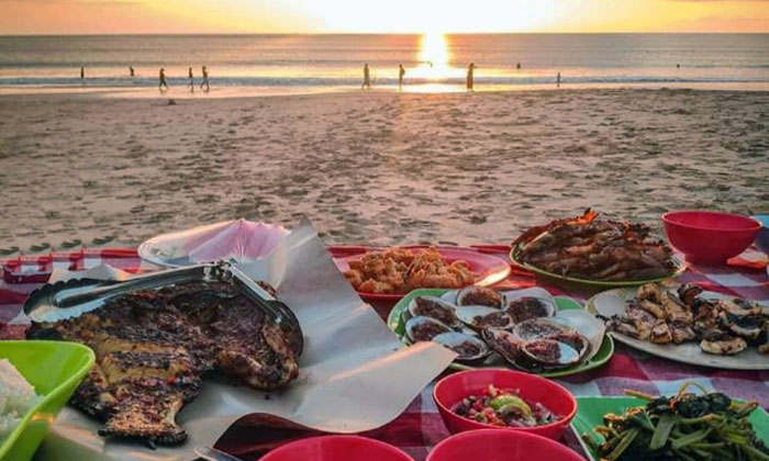 kuliner hidangan laut di jimbaran